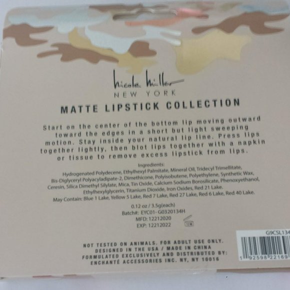 Nichole Miller lipstick and L’Oreal Infallible  blushers pallet - Picture 13 of 13